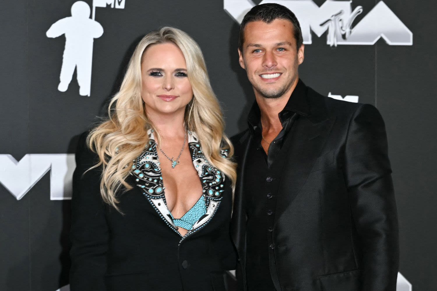 Miranda Lambert and Brendan McLoughlin Get 'Gussied Up' in Matching Black Suits for 2024 MTV VMAs Date Night