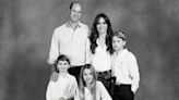 William and Kate release new family photo chosen for royals' Christmas card