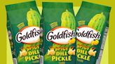 New Goldfish Spicy Dill Pickle Flavor Debuts By Popular Demand