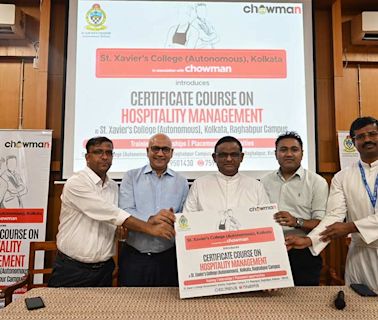 St. Xavier’s College and Chowman join hands to create an accessible hospitality course