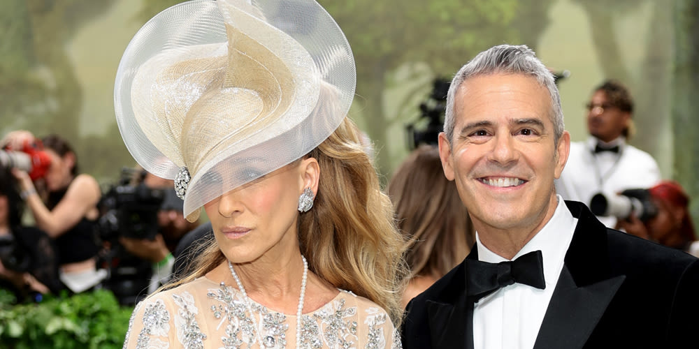 Sarah Jessica Parker & Andy Cohen Return to Met Gala Together, 6 Years After Last Appearance