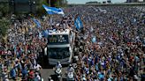Massive crowds force Argentina soccer team to evacuate World Cup parade