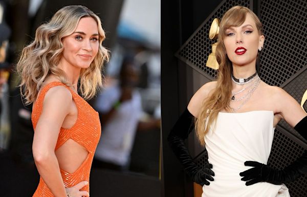 Emily Blunt Says Taylor Swift Helped Her Daughter Feel Less “Self-Conscious”