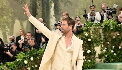 The rule Hollywood star Chris Hemsworth broke at the Met Gala