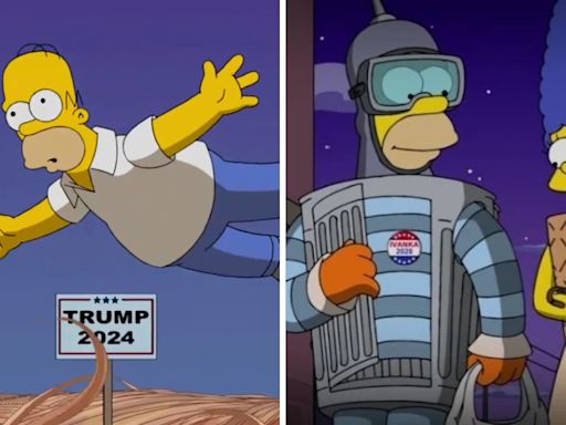 Sorprende predicción sobre Donald Trump para 2024, ¿Los Simpson lo hacen de nuevo?