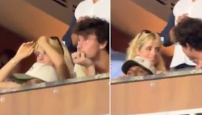 Shawn Mendes & Camila Cabello Reunite at Copa América Final — Video!