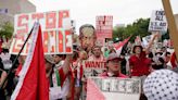 Police use pepper spray in Netanyahu protest outside US Capitol