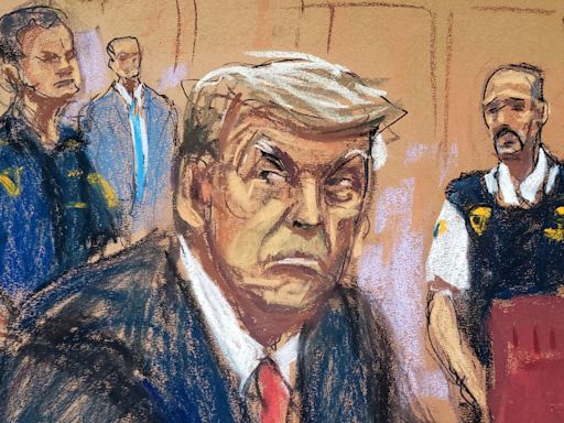 "Nunca me restringieron tanto los movimientos": las veteranas ilustradoras en el juicio a Trump (y por qué dicen que este pleito es diferente)