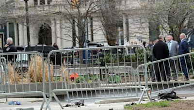 Man who set himself on fire across from courthouse where Trump is on trial is in critical condition