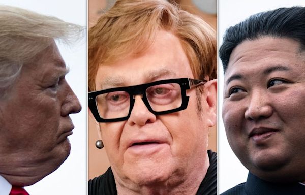 Elton John Was Tickled By Trump's 'Little Rocket Man' Gibe At Kim Jong Un