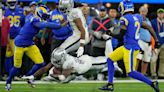 Raiders’ Josh Jacobs leaves game against the Rams in the third quarter. Will he return?