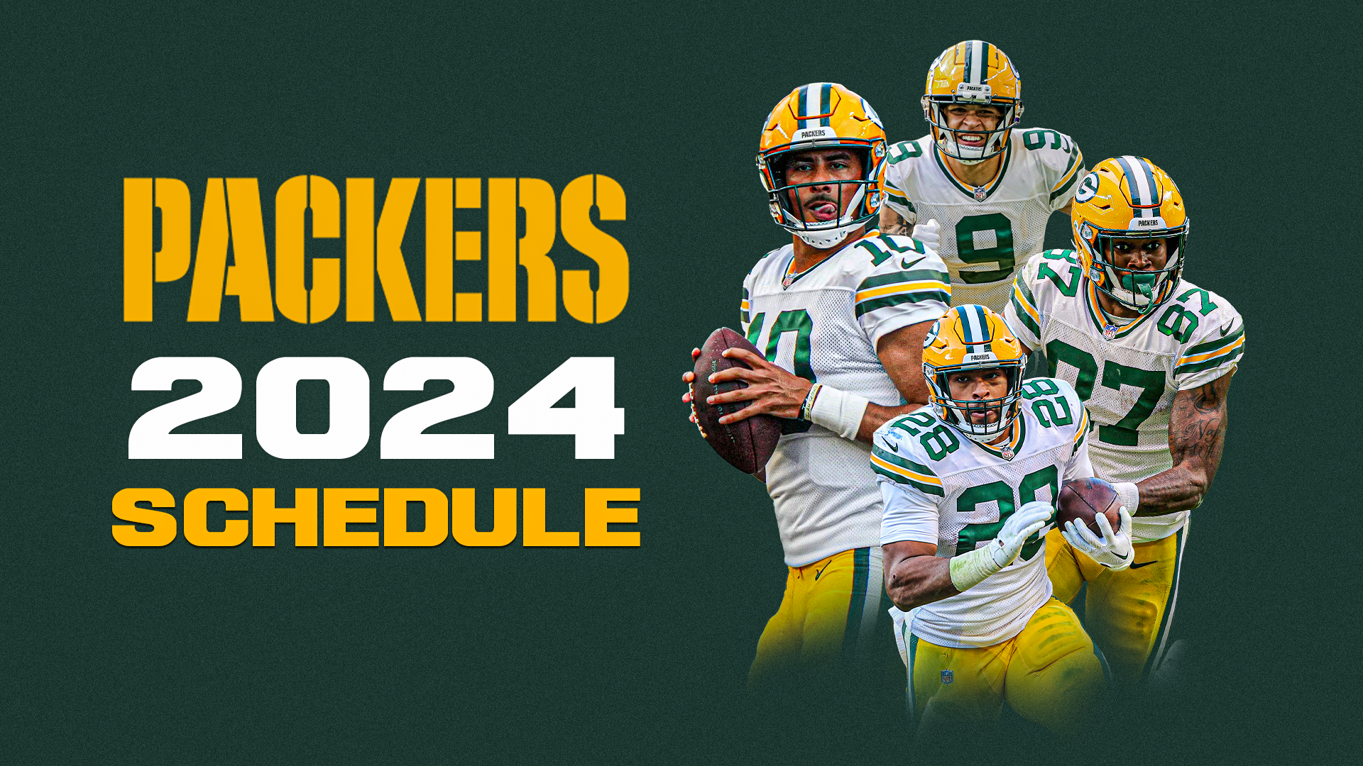 Get your own Green Bay Packers 2024 schedule wallpaper