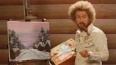 Owen Wilson on taking Bob Ross art classes for Paint and trusting in that glorious wig
