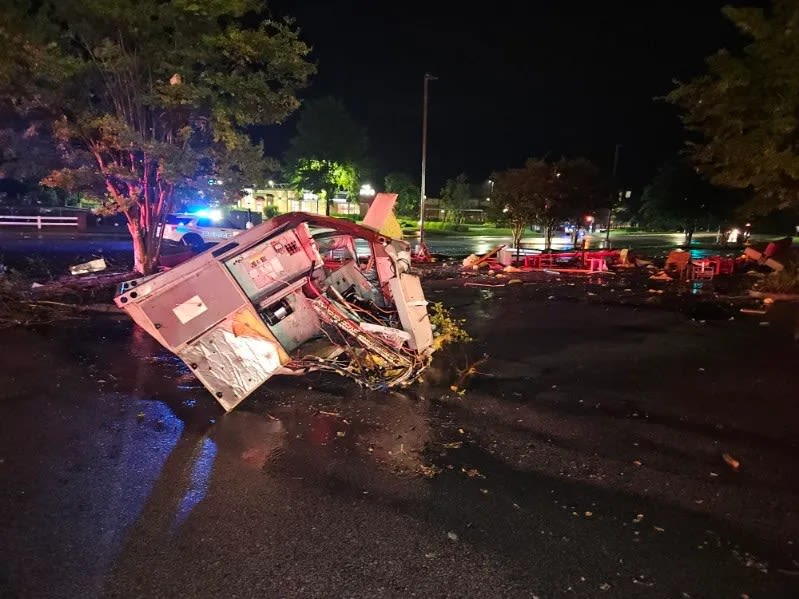 National Weather Service confirms 2 tornados associated with Debby touched down