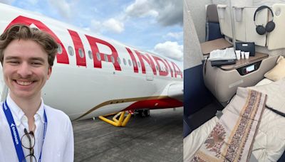 I went on Air India's brand new Airbus A350 that will soon be flying to the US. I was impressed by the airline's transformation.