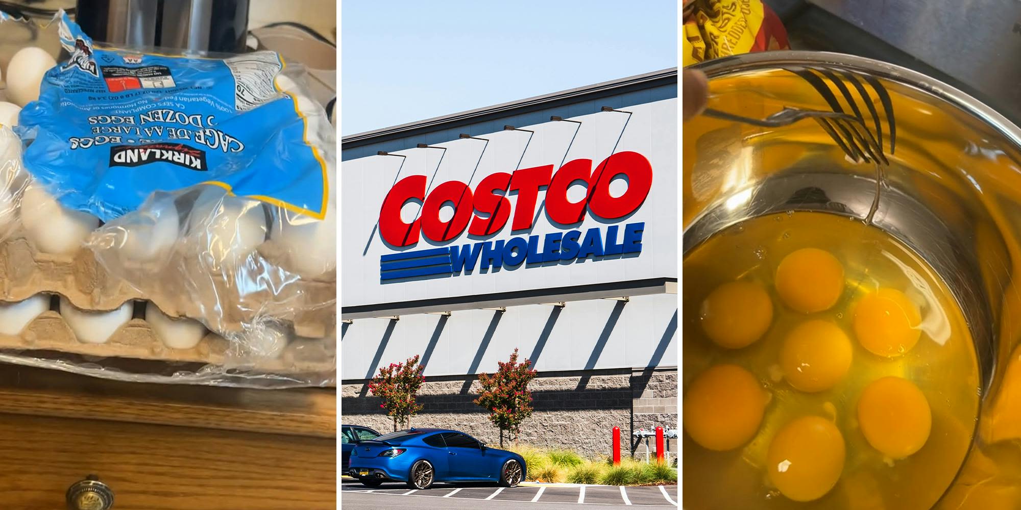 'Didn't know that could happen': Costco shopper warns you should always crack eggs in a separate bowl after finding something strange