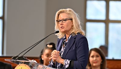 Liz Cheney urges Republicans to vote for Kamala Harris, argues not voting would help Donald Trump