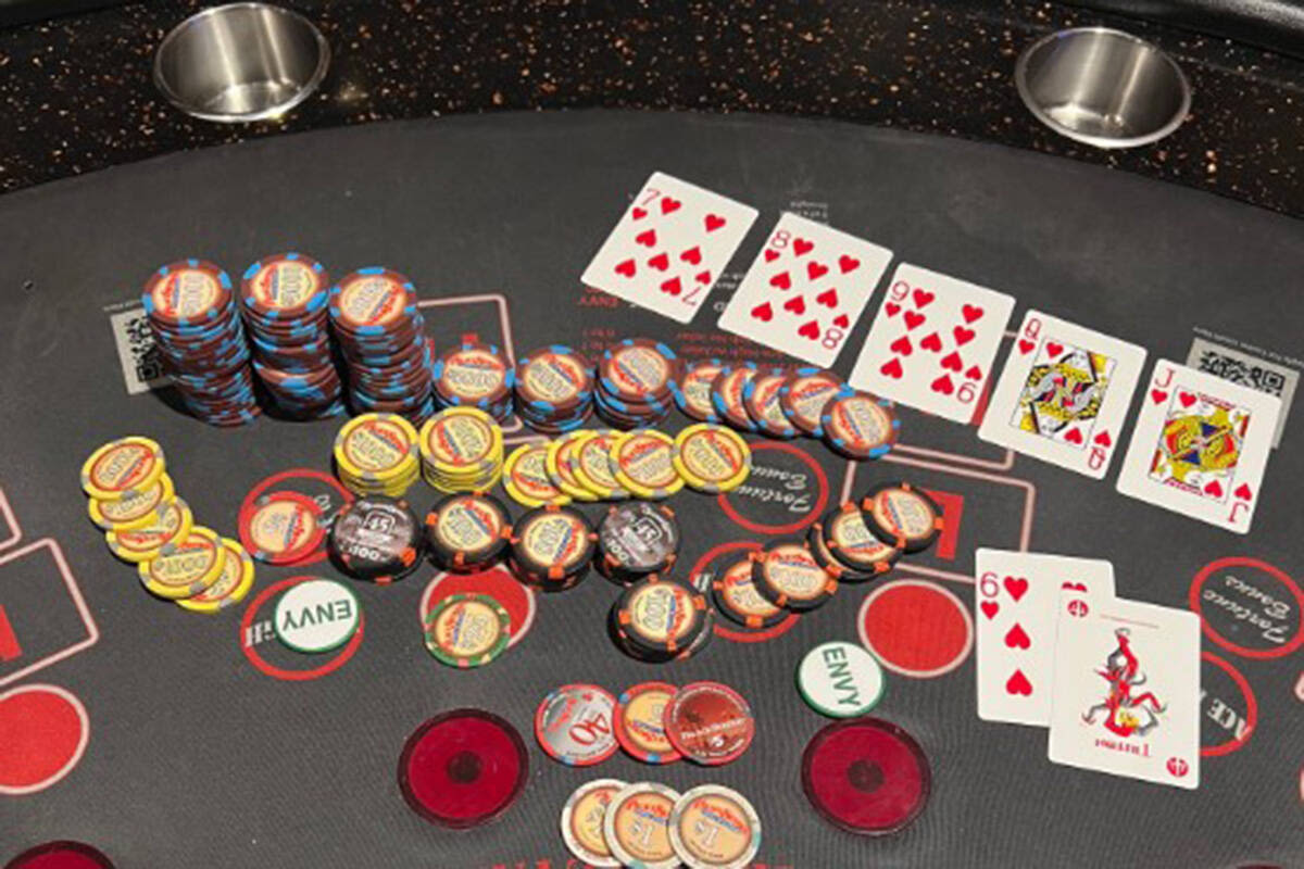 $418K table game jackpot hits at Las Vegas Valley casino