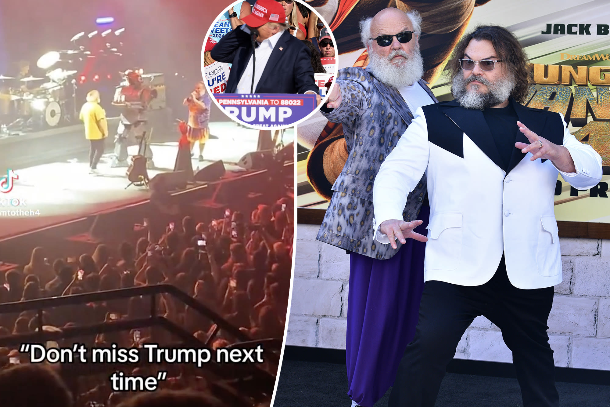 ‘Blindsided’ Jack Black addresses Tenacious D bandmate’s ‘shameful’ comment about Trump assassination attempt — cancels tour