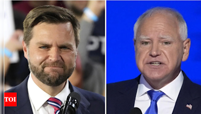 JD Vance Vs Tim Walz Debate: When and where to watch Vice presidential debate between Tim Walz and JD Vance | World News - Times of India