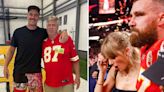 Travis Kelce's Dad Ed Hilariously Reacts to Outrageous Theory About Athlete's Romance With Taylor Swift: 'That's My Boy!'