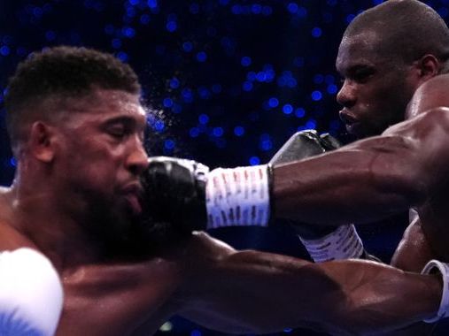 Anthony Joshua defeated by Daniel Dubois in IBF world heavyweight title at Wembley Stadium