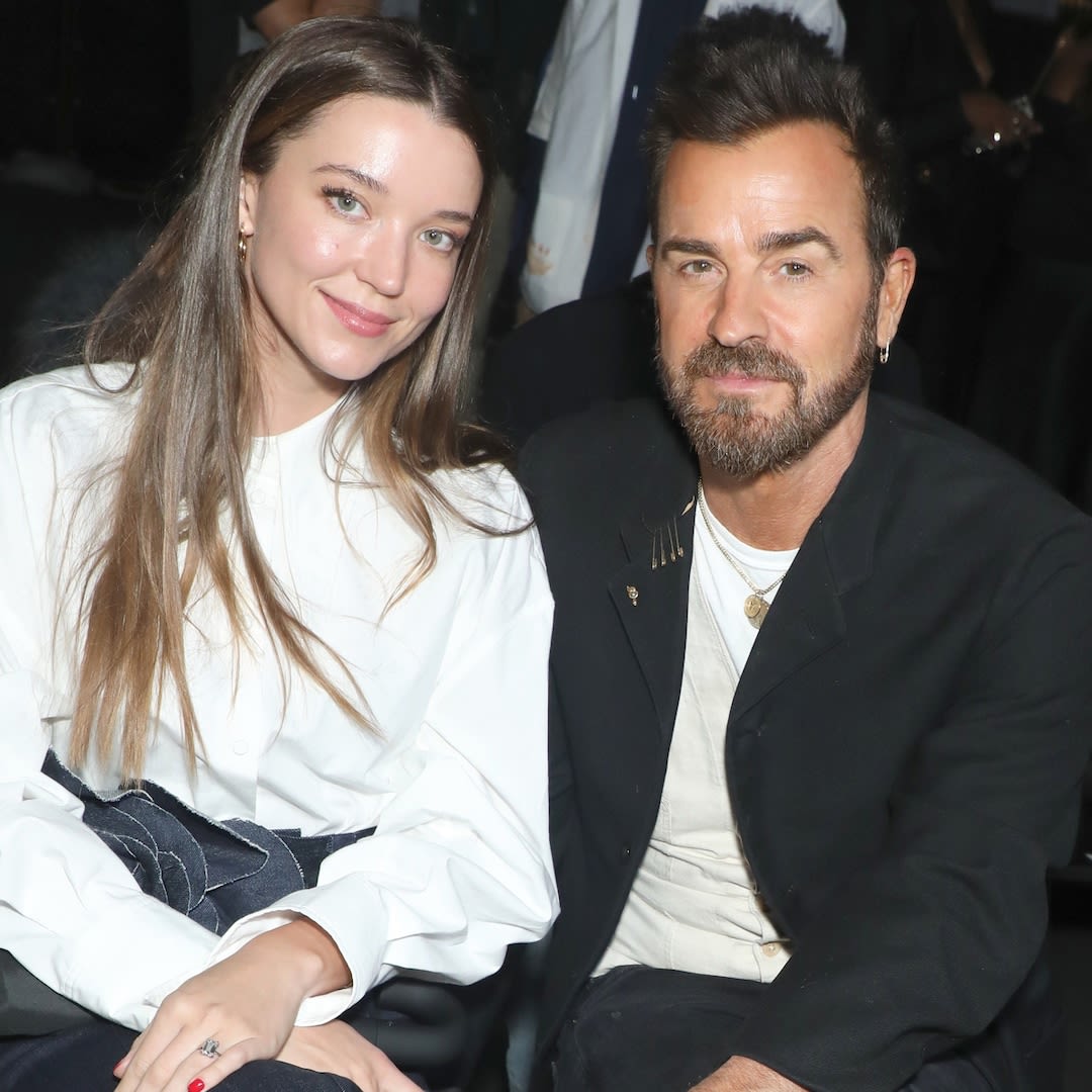 Justin Theroux Reveals How He and Fiancée Nicole Brydon Bloom First Met - E! Online