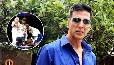 'Khiladi For A Reason': Video Of Akshay Kumar Saving Artist Who Fainted Mid-Air During Shoot Goes Viral...