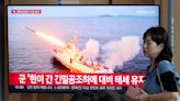 North Korea fires cruise missiles into the sea after US-South Korean military drills end