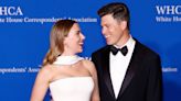 Scarlett Johansson and Colin Jost Coordinated in Armani for White House Date Night