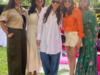 Karisma Kapoor enjoys her outing with 'London Ladies'