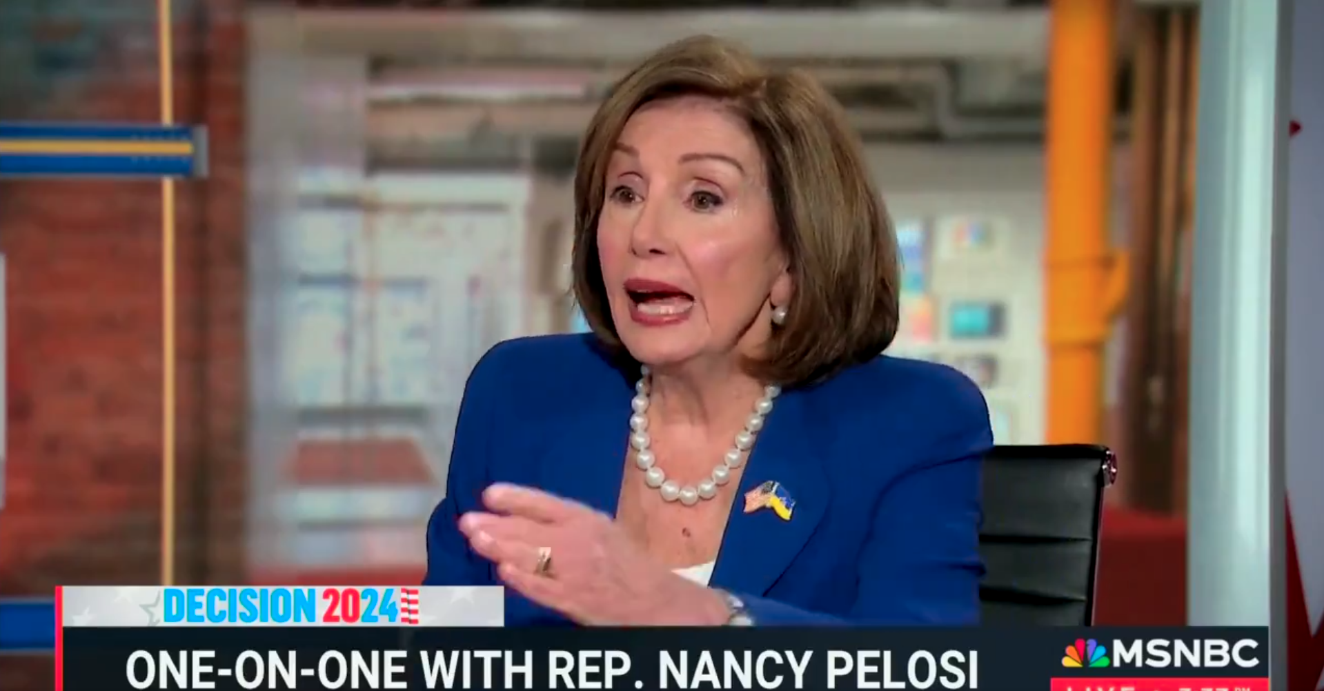 Commentary: Pelosi Loses It, Accuses MSNBC Host of Being a Trump 'Apologist' for Pushing Back on Her Spin