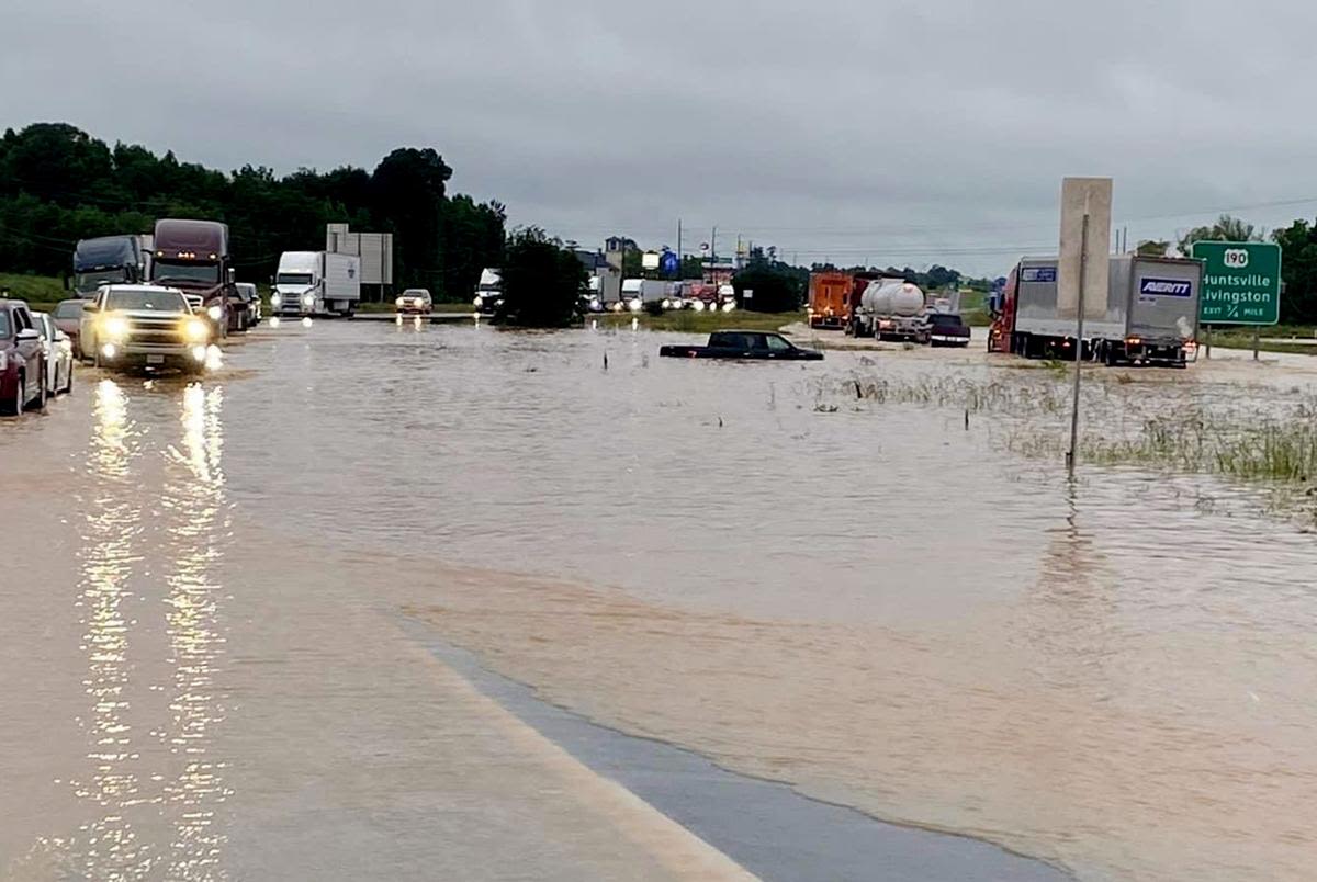 East Texans brace for prolonged evacuation orders after rainfall drenches Polk County