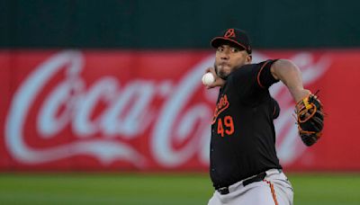 Albert Suárez holds down A's as Orioles win for 7th time in 9 games, 3-2