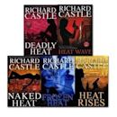 Richard Castle 5 Books Collection Set (Nikki Heat Series - Deadly Heat, Frozen Heat, Heat Rises, Naked Heat and Heat Wave)