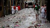 326.000 kilos de basura en San Fermín 2024