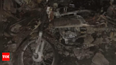 Woman dies of suffocation after eight motorcycles catch fire in Salem building | Chennai News - Times of India