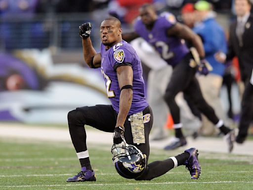 Jacoby Jones, a star of Baltimore's most recent Super Bowl title run, has died at age 40