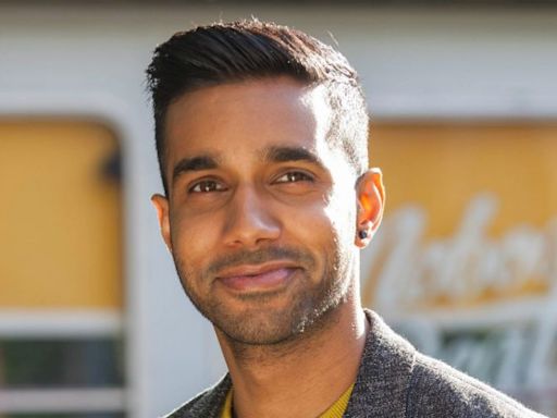 Hollyoaks' Rishi Nair celebrates engagement with former co-stars