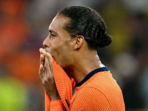 Virgil van Dijk hints at shock Liverpool exit after 'emotional' end to season with Euro 2024 heartbreak