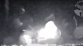Video shows Ukrainian sea drones striking 2 ships, as Ukraine continues to harass Russia's Black Sea Fleet