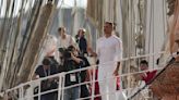 Torchbearers in Marseille kick off the Olympic flame's journey across the country