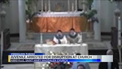 VIDEO: Disruption at Abbeville church ends with teenager in custody