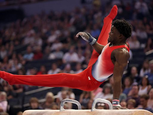 U.S. Olympic gymnastics trials: Frederick Richard leads men's competition after Day 1