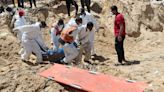 Palestinian authorities seek probe into mass graves at Gaza hospitals