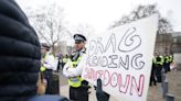 Arrest made amid protest outside drag queen children’s event at Tate Britain