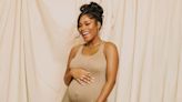 Pregnant Keke Palmer Cradles Her Baby Bump in Maternity Photoshoot Ahead of Son's Birth