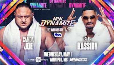 Samoa Joe vs. Isiah Kassidy, Claudio Castagnoli In Action, More Added To AEW Dynamite