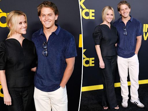 Reese Witherspoon brings her and Ryan Phillippe’s son Deacon, 20, as date to ‘Blink Twice’ premiere