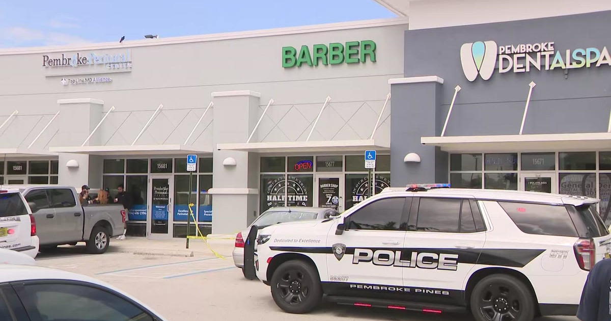 1 hospitalized, suspect in custody after shooting at Pembroke Pines barber shop